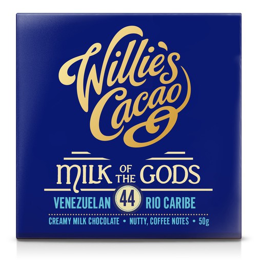 Milk Of The Gods Willie's Cacao Tableta Chocolate Leche 50 Grs
