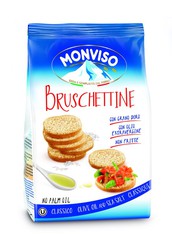 Monviso olive oil mini bruschette 120 grs