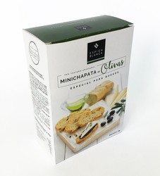 Mini chapata de olivas  80 grs