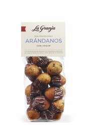 Mini magdalenas con arándanos y yogur 200g la granja