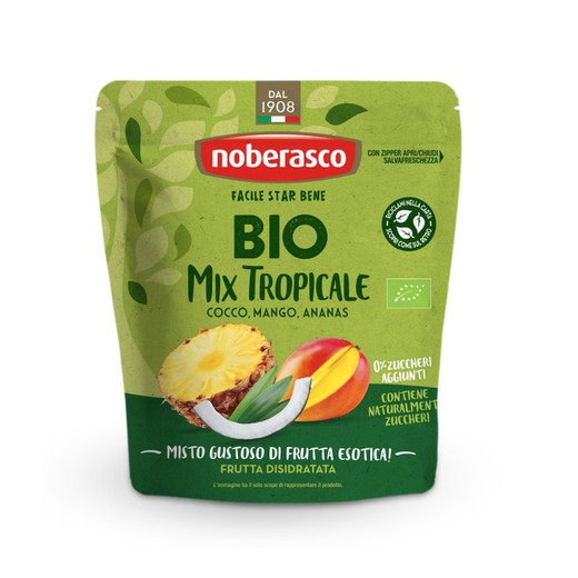 Noberasco soft tropical fruit mix 80 g bio organic