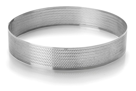 Perforated Round Ring Mold D 20 X 3.5Cm Lacor