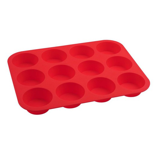 Silicone muffin mold 12 units dr oetker