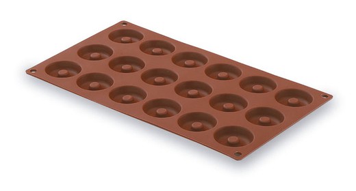 Minisavarin silikonform 18 håligheter Lackerbakelse och desserter