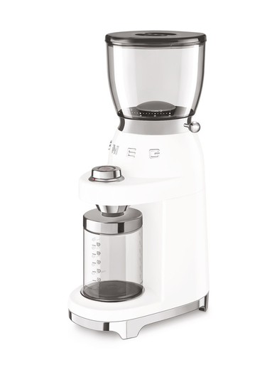 Moedor de Café Retro Smeg Branco