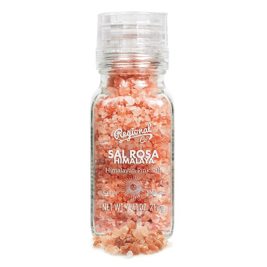 Himalaya Pink Salt Kværn 210 grs Regional Co