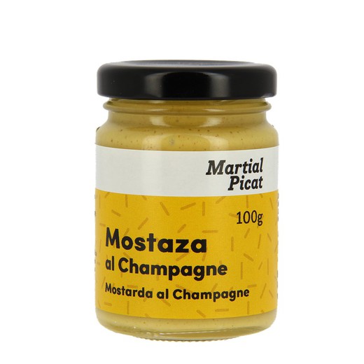 Champagne mustard 100 g martial picat