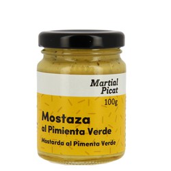 Mostaza de pimienta verde 100 g martial picat