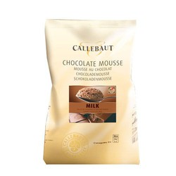 Mousse de chocolate ao leite Callebaut 800g