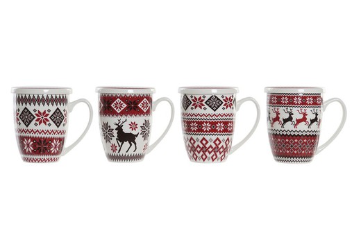 Mug taza de navidad porcelana diseño