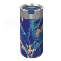 Travel Mug With Blue Jungle Filter 40 cl Quokka