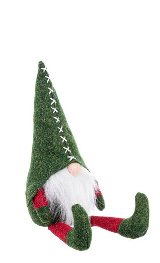 Muñeco Navidad Bennet Verde 22 cms