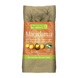 Nueces macadamia rapunzel 50 g bio ecológico