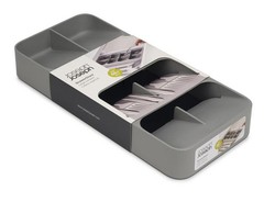 Organizador cubiertos doble Gris DrawerStore Joseph