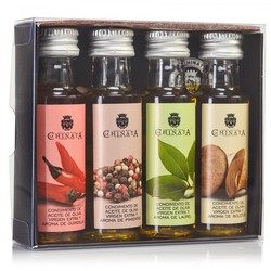Pack 4 condimentos 25ml la chinata