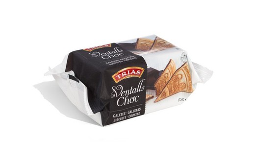 Chocolate trias fans pack 125g