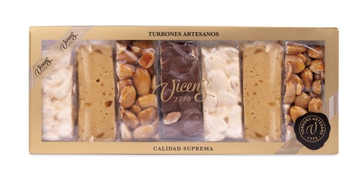 Vicens Nougat presentförpackning num4 förpackning 7x35gr