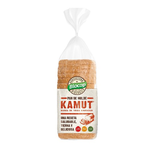 καρβέλι ψωμί soft kamut white biocop 400g organic bio