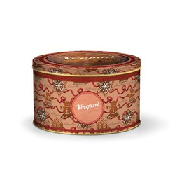 Boîte Métallique Chocolat Panettone Vergani 750 grs Cadeau de Noël