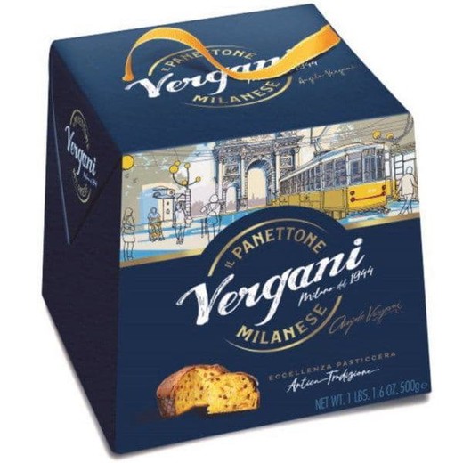 Panettone Clásico Vergani 500 grs