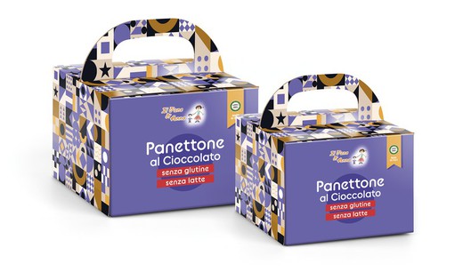 Panettone de Chocolate Sin Gluten 250 grs Artesano Italia Il Pane di Anna