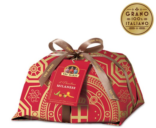 Handlindad Panettone Milanese 750 grs Tre Marie