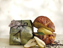 Panettone peer en borsari chocolade 1kg