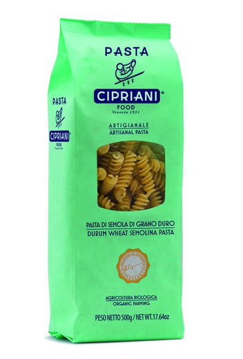 Cipriani fusilli økologisk pasta 500 g