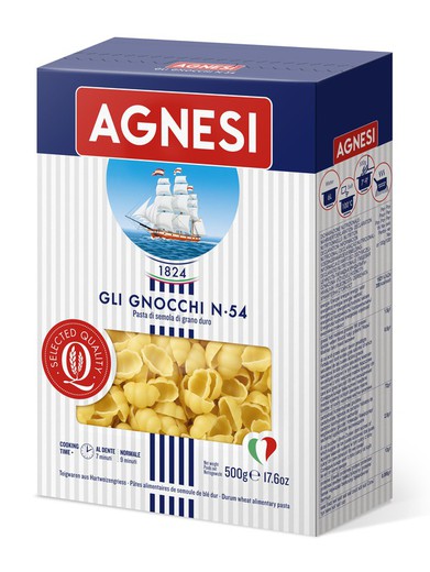 Pasta Italiana Gnocchi Box 500G Agnesi
