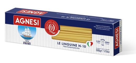 Pasta Italiana Linguine N 10 500G Agnesi