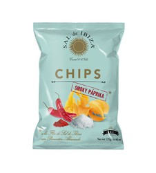 Potato chips paprika ibiza salt 125 GRS