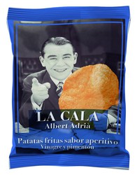 Chipsy ziemniaczane o smaku przystawek 140 gr la cala albert adrià