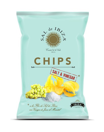 Chips azijn zout van Ibiza 125 grs