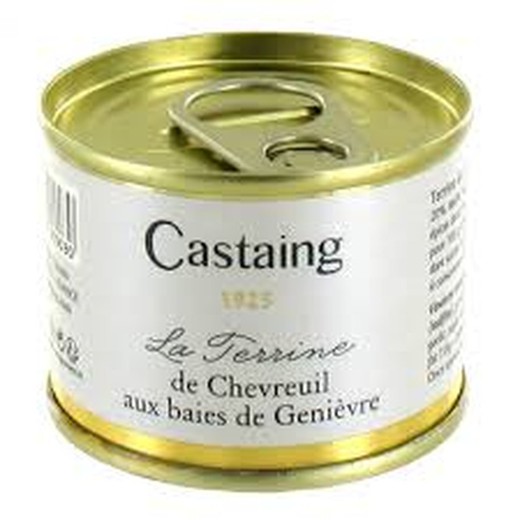 Pâté de chevreuil Castaing 67 grs