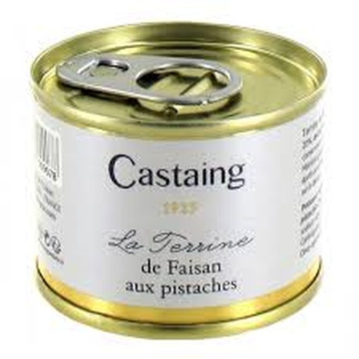 Pheasant pate with castaing pistachio 67 grs