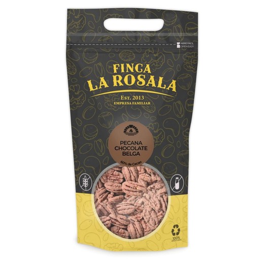 Pecana Chocolate Negro 60% Bolsa 500 grs Frutos Secos La Rosala