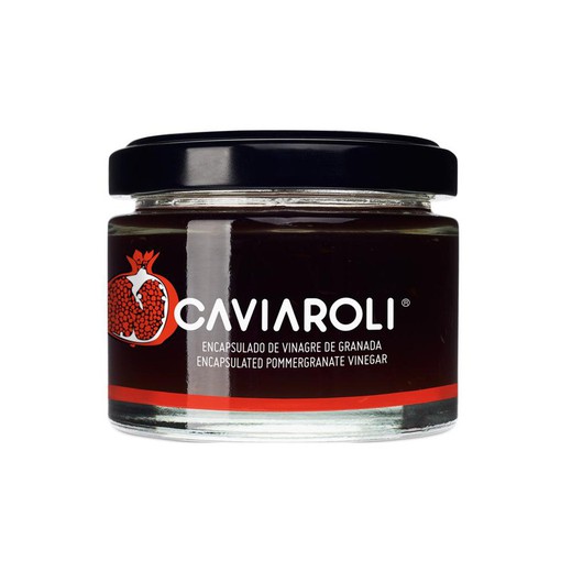 Granaatappelazijn parels 20 g caviaroli bolletjes