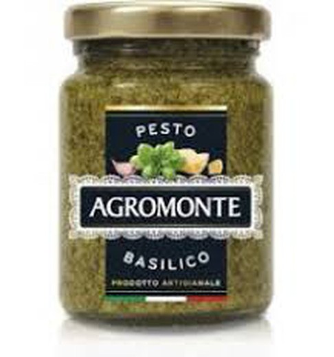 Pesto al basilico agromonte 106 grs