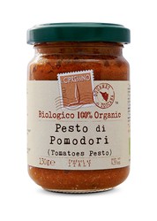 Pesto med tomat bio il cipressino 130 grs