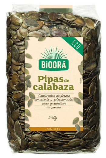 Pipas de Calabaza 250g Semillas Ecológicas Biogra