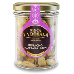 Pistacho Azafrán & Limón Tarro 90 grs Frutos Secos La Rosala