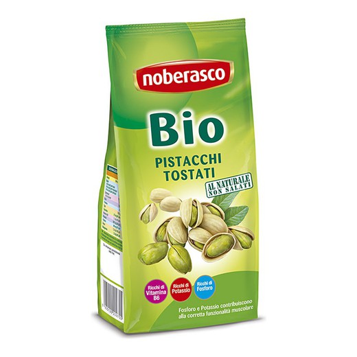 Noberasco salt-free roasted pistachios 150g organic bio