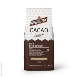 Polvo de cacao rich deep brown 1 kg van houten