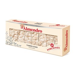 Porcionados Turrón Duro El Almendro 400 grs