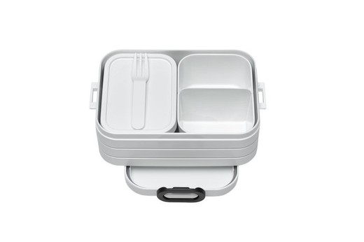 Bento lunch box na przerwę midi lunch box - biały