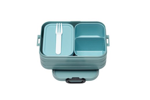 Lunch box Bento prenditi una pausa pranzo al sacco midi - verde nordico