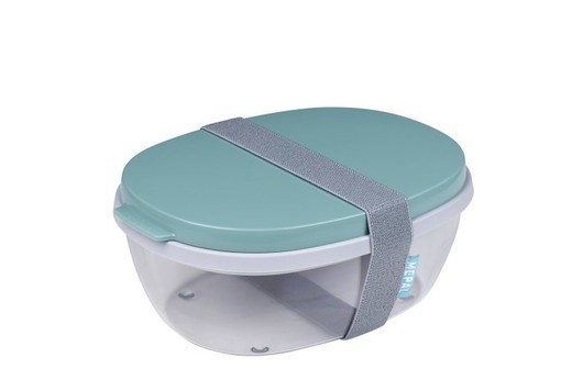 Special ellipse salad lunch box - nordic green