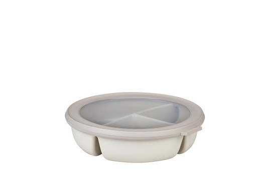 Food Carrier Hermetic Lunch Box White Nordic Bento Bowl Cirqula Mepal 250+250+500ml