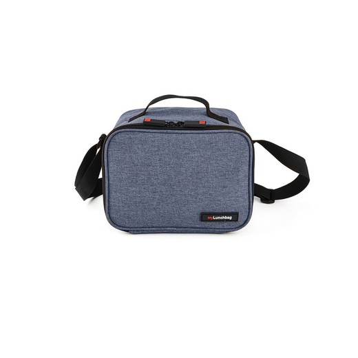 Blue Goglass Lunchbag Food Carrier (840 ml glasbehållare) Iris
