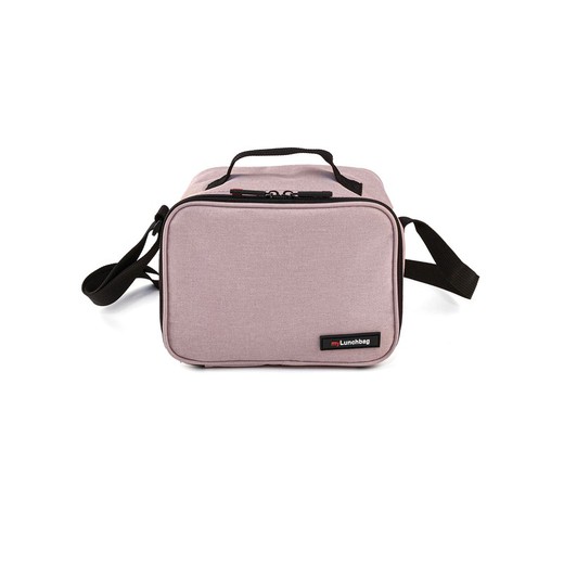 Pink Goglass Lunchbag Food Carrier (840 ml glass container) Iris